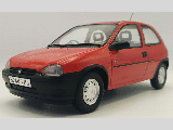 VAUXHALL CORSA 1.2 MERIT RED UK RHD 1-18 SCALE 18845
